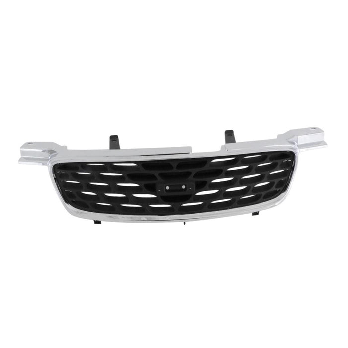 New Front Chrome Black Grille Grill Compatible With NISSAN Sentra Fits NI1200190 623105M125