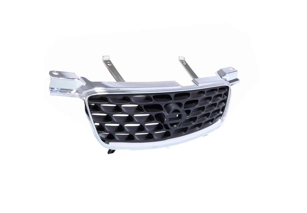 New Front Chrome Black Grille Grill Compatible With NISSAN Sentra Fits NI1200190 623105M125