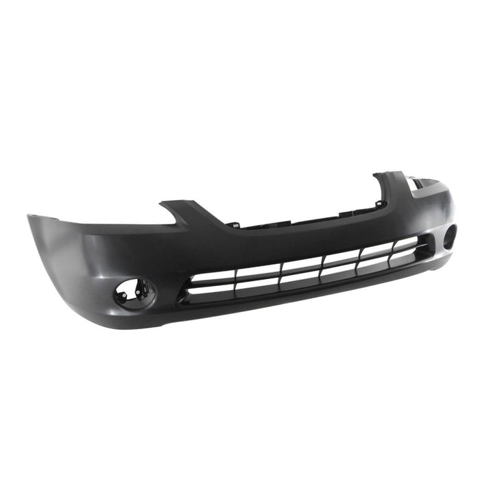 CARPARTSDEPOT 02-04 Compatible With NISSAN Altima Front Bumper Facial Cover NI1000203 Matte Black Non Primered