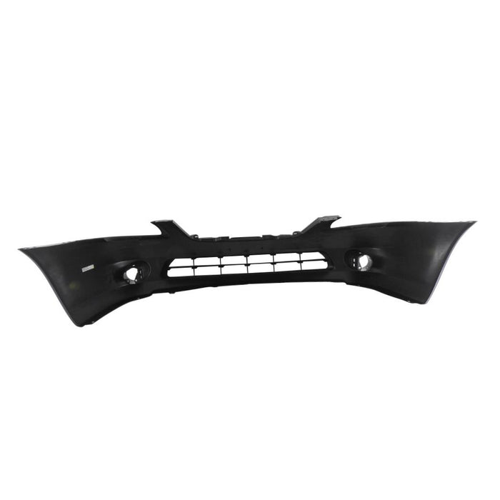 CARPARTSDEPOT 02-04 Compatible With NISSAN Altima Front Bumper Facial Cover NI1000203 Matte Black Non Primered