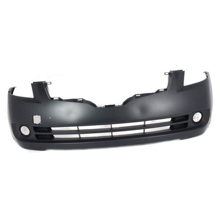 Front Bumper Cover Compatible with 2007-2009 Nissan Altima Primed Sedan