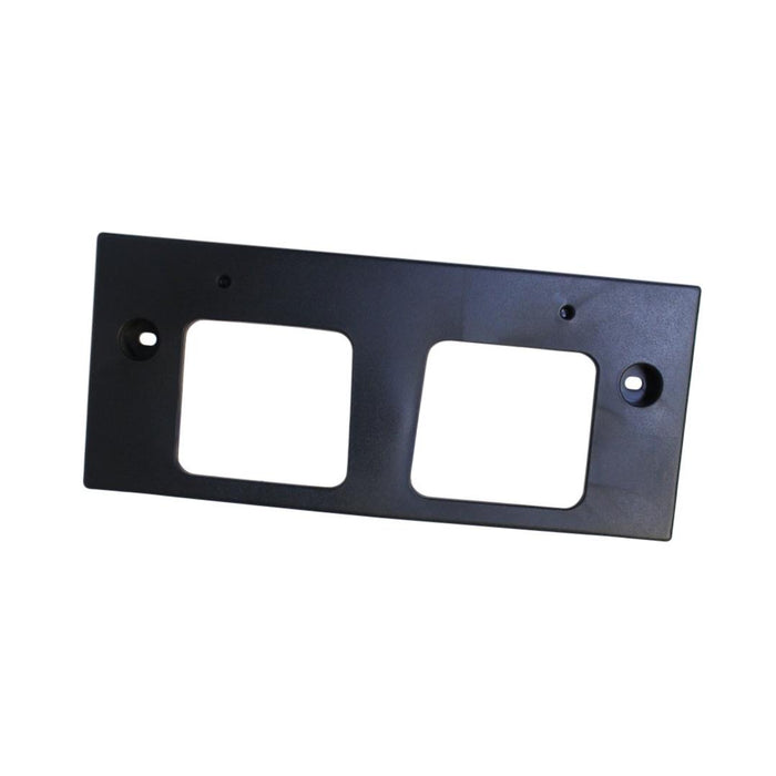 Front License Plate Bracket for Nissan Altima 13-15 Textured Black Sedan