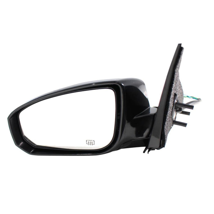 New Replacement Parts Front Left Driver Side Power Heated Non Folding Side View Door Mirror Compatible With NISSAN Maxima Fits NI1320161 96302ZK34E