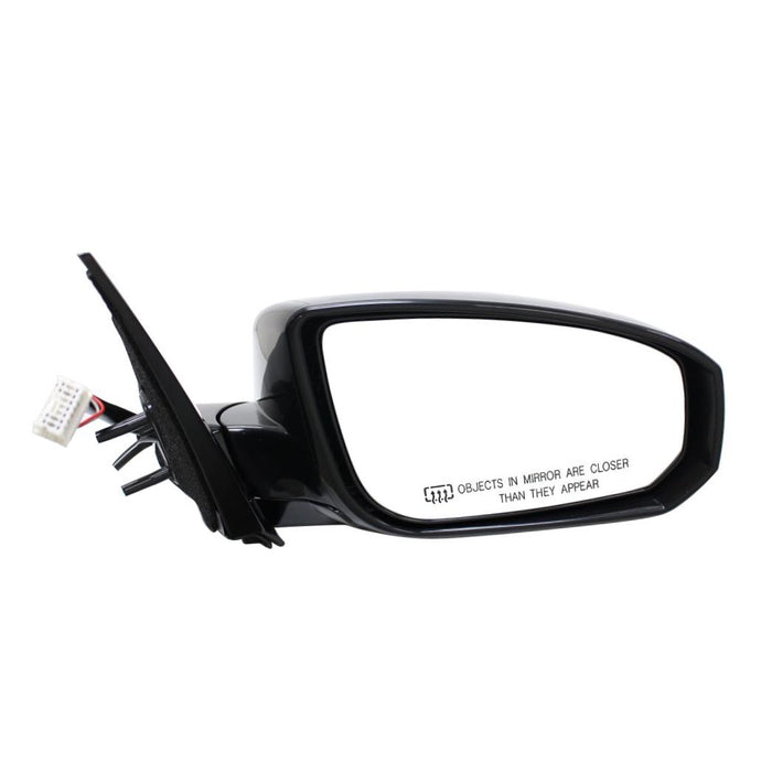 New Replacement Parts Front Right Passenger Side Power Remote Manual Folding Side View Door Mirror Compatible With NISSAN Maxima Fits NI1321149 96301ZA30E