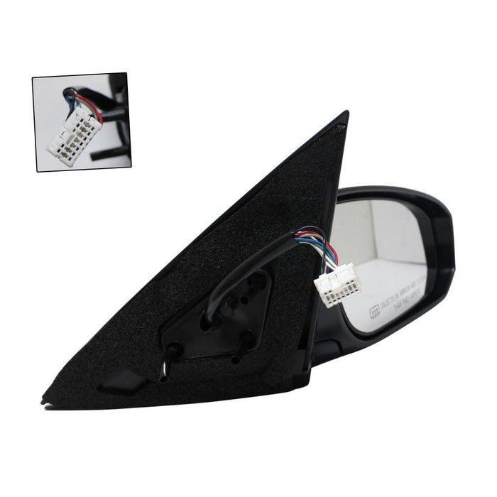 New Replacement Parts Front Right Passenger Side Power Remote Manual Folding Side View Door Mirror Compatible With NISSAN Maxima Fits NI1321149 96301ZA30E