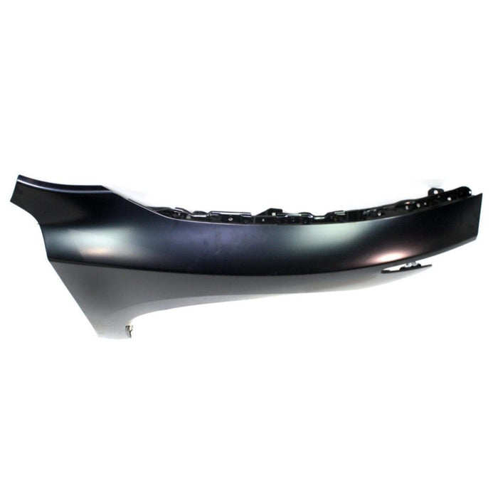 CARPARTSDEPOT 09-12 MAXIMA PASSENGER SIDE FRONT FENDER PRIMERED BLACK STEEL S/SV RIGHT