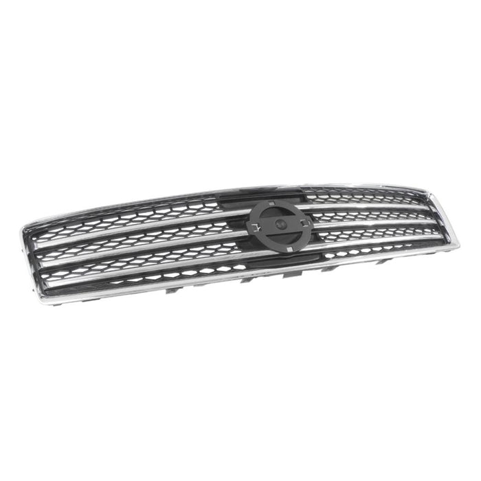 JustDrivably Replacement Parts Front Grille Grill Assembly With Chrome Frame Shell With Black Insert Compatible With Nissan Maxima 2009 2010 2011