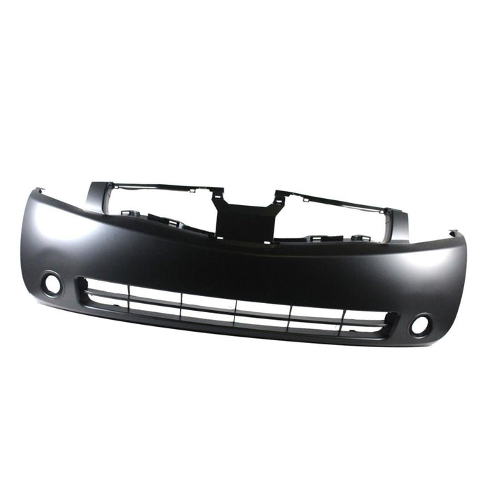 2004-2006 Compatible With NISSAN Quest Front Bumper Cover PRIME BLACK