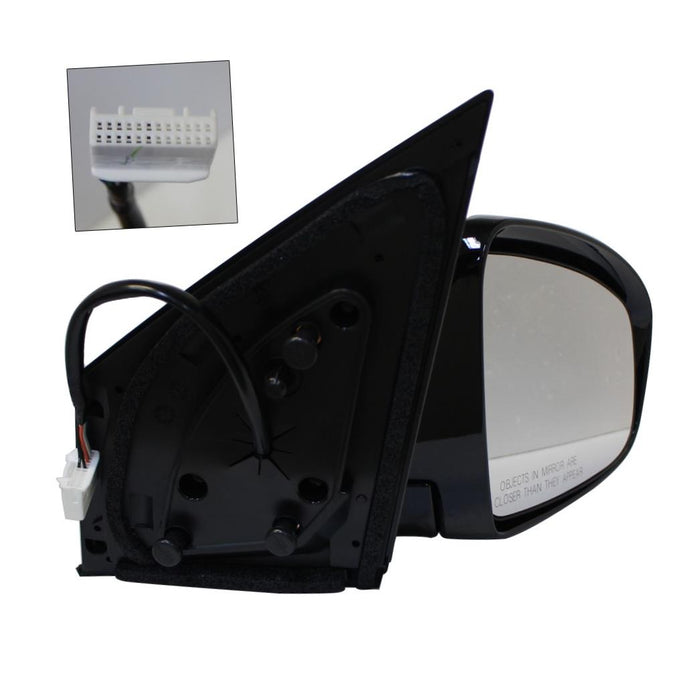 CarPartsDepot New Replacement Parts Front Right Passenger Side Power Heated With Memory Side View Door Mirror Compatible With NISSAN Murano