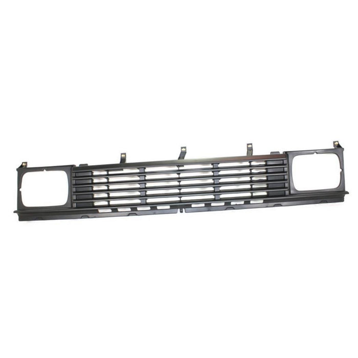 New Front Black Plastic Grille Grill Compatible With NISSAN Hardbody Pickup D21 Truck Fits 2WD NI1200104 6231001G01