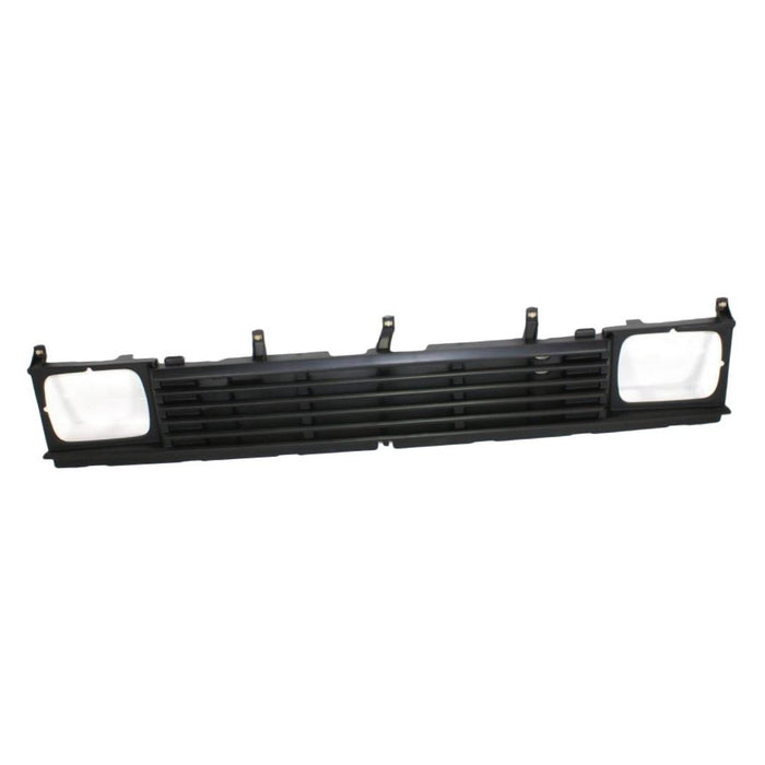 New Front Black Plastic Grille Grill Compatible With NISSAN Hardbody Pickup D21 Truck Fits 2WD NI1200104 6231001G01