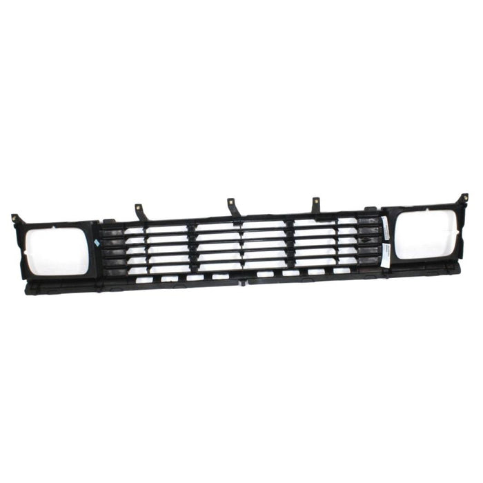 New Front Black Plastic Grille Grill Compatible With NISSAN Hardbody Pickup D21 Truck Fits 2WD NI1200104 6231001G01