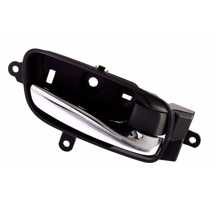 Fits For 2013-2018 Nissan Pathfinder Altima 2013-2018 Nissan Front DOOR INNER HANDLE Chrome Lever Black Housing