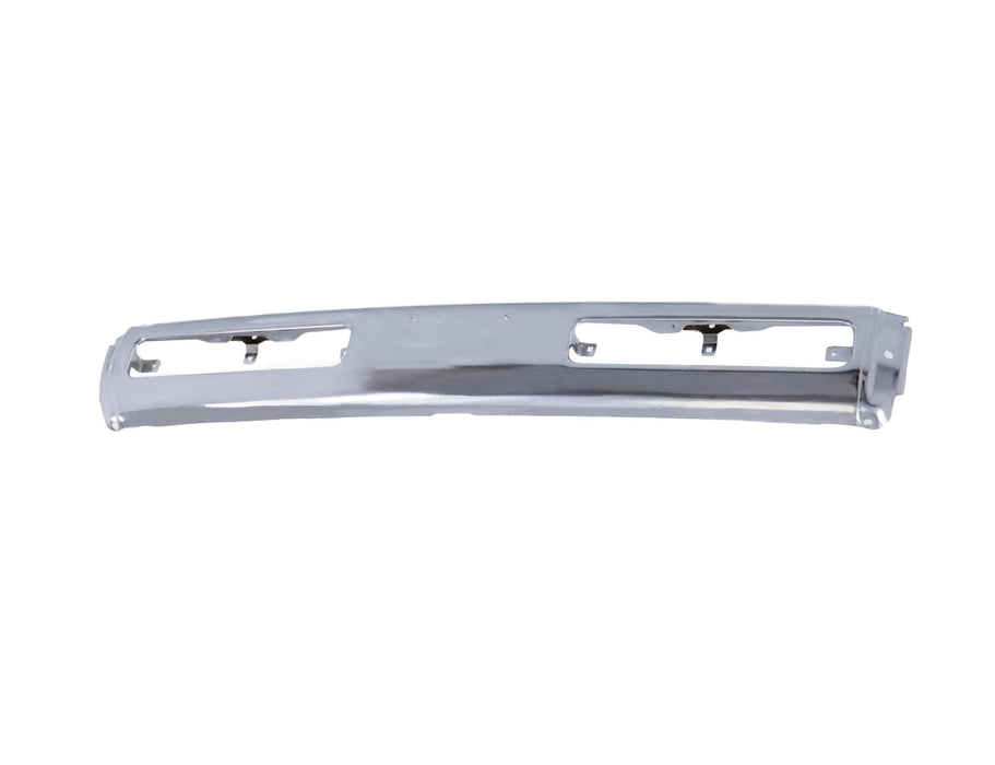 JustDrivably Replacement Parts Front Steel Chrome Bumper Face Bar Compatible With Nissan D21 1993-1994 Pathfinder 1993-1995 Pickup 1995-1996