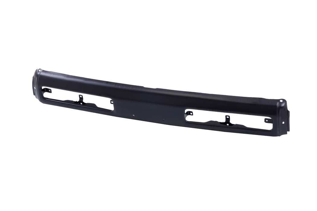 JustDrivably Replacement Parts Front Steel Black Bumper Face Bar Compatible With Nissan D21 1993-1994 Pickup 1995