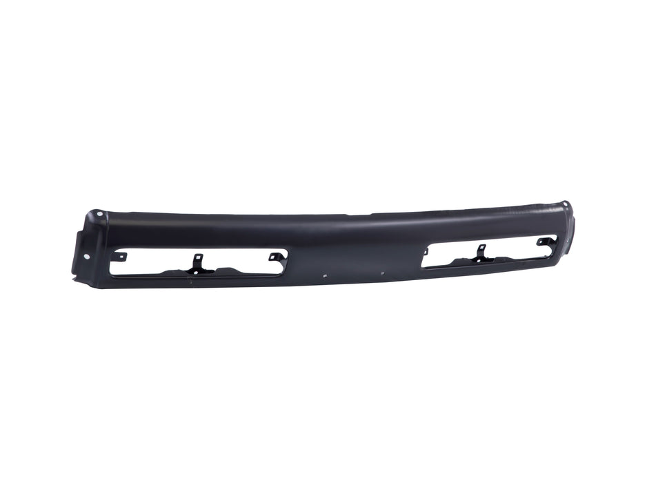 JustDrivably Replacement Parts Front Steel Black Bumper Face Bar Compatible With Nissan D21 1993-1994 Pickup 1995