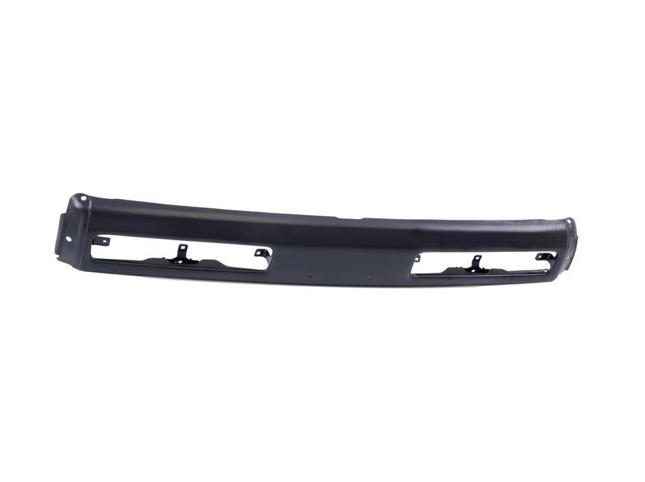 JustDrivably Replacement Parts Front Steel Black Bumper Face Bar Compatible With Nissan D21 1993-1994 Pickup 1995