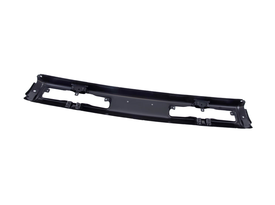 JustDrivably Replacement Parts Front Steel Black Bumper Face Bar Compatible With Nissan D21 1993-1994 Pickup 1995