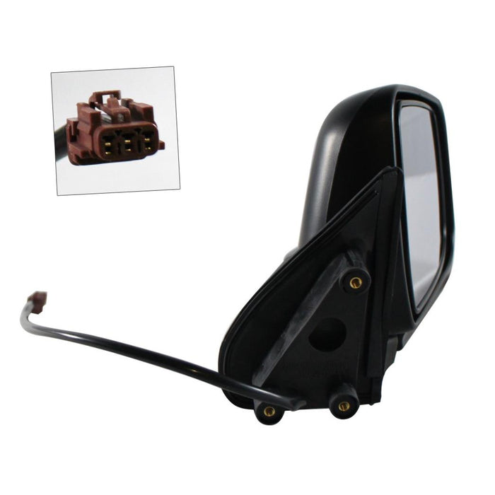 New Replacement Parts Front Right Passenger Side Power Side View Door Mirror Compatible With NISSAN Frontier Xterra Fits NI1321140 963013S500