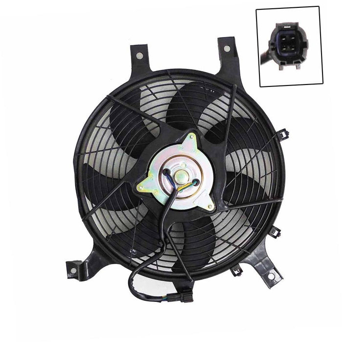 New Replacement Parts Front AC Condenser Fan Compatible With NISSAN Frontier Xterra Fits NI3113107 921204S100