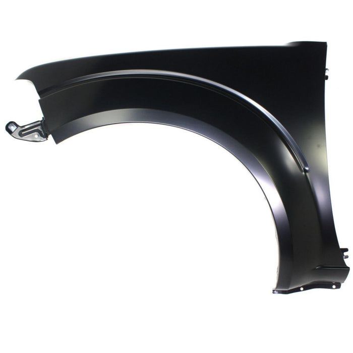 CarPartsDepot 371-36521-01-Ca, Front Fender Primered Black Steel Lh