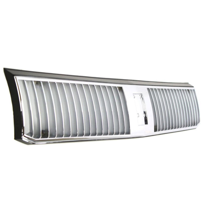 CarPartsDepot 400-50930 Front Grill Grille Gm1200106 Chrome Vertical Bar Frame Gm1200106 10068949
