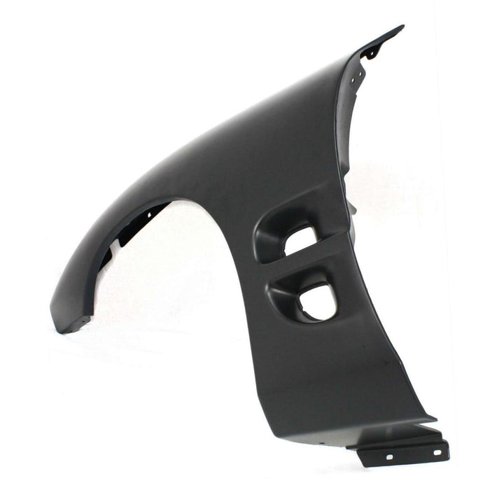 CarPartsDepot, Front Fender Primered Steel Left (Driver Side) New Unpainted Assembly, 371-371014-01 GM1240278 10420066