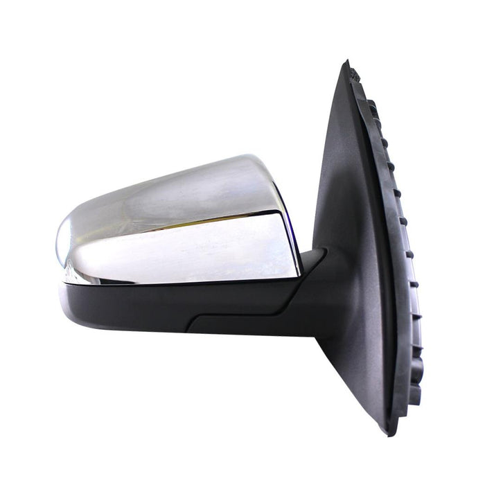 New Replacement Parts Front Right Passenger Side Power Chrome Side View Door Mirror Chevy Caprice Compatible With PONTIAC G8 Fits GM1321413 92214925