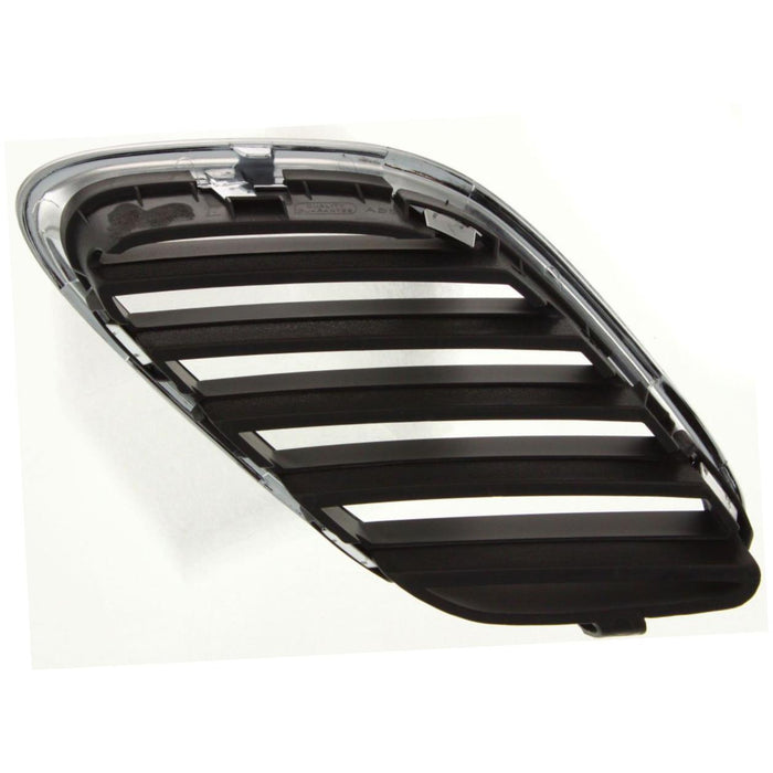 CarPartsDepot New Replacement Parts New Front Left Driver Side Chrome Black Grille Grill Compatible With SAAB 9-3 Sedan Convertible Wagon