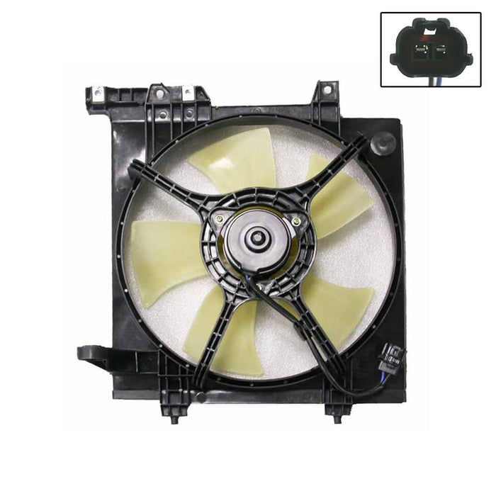 CarPartsDepot New Replacement Parts Front Radiator Cooling Fan Compatible With SUBARU Baja Outback Legacy