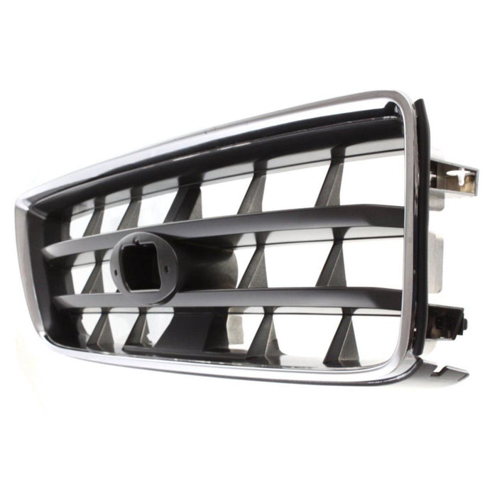 CARPARTSDEPOT Front Grille 2003-2005 Subaru ester 2.5 X XS Chrome/Dark Grey SU1200127