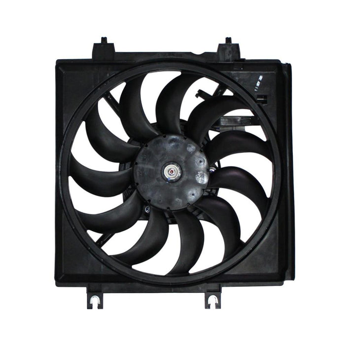 CarPartsDepot New Replacement Parts Front Radiator Cooling Fan Compatible With SUBARU Impreza Forester Turbo Model