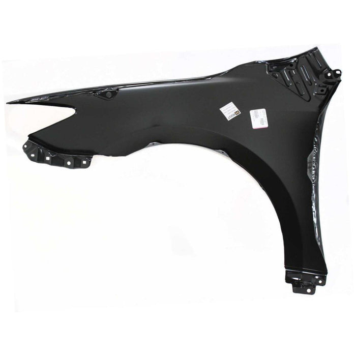 CarPartsDepot 371-411025-02-Ca Front Fender Primered Black Steel Capa Certified Part Lh