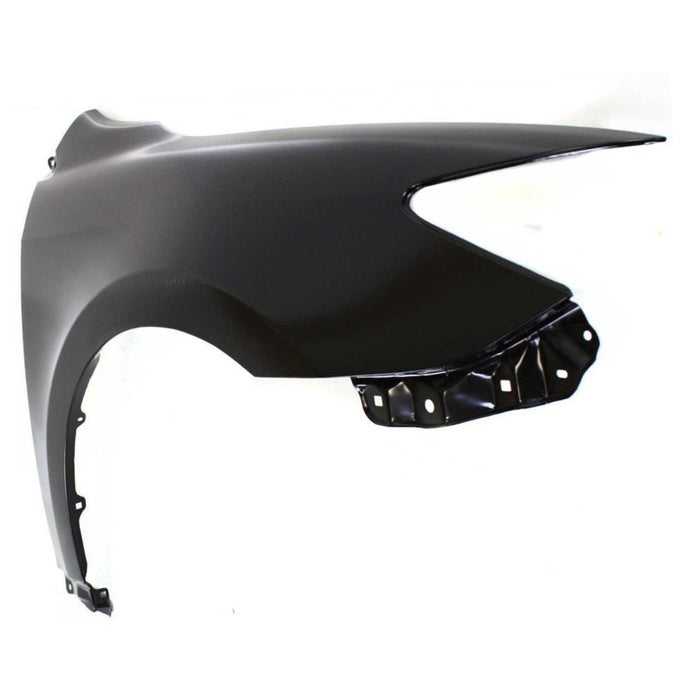 CarPartsDepot 371-411025-02-Ca Front Fender Primered Black Steel Capa Certified Part Lh