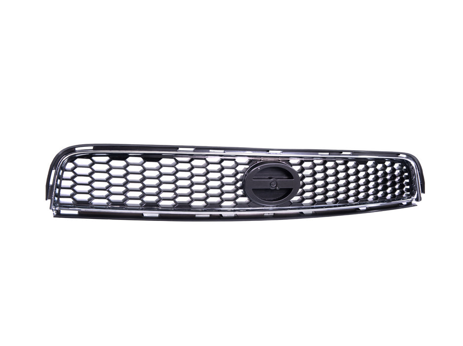 JustDrivably Replacement Parts Front Grille Grill Assembly With Chrome Shell With Black Insert Compatible With Scion tC Base 05-07 Compatible With Scion tC Spec 07 Compatible With Scion tC 08-10