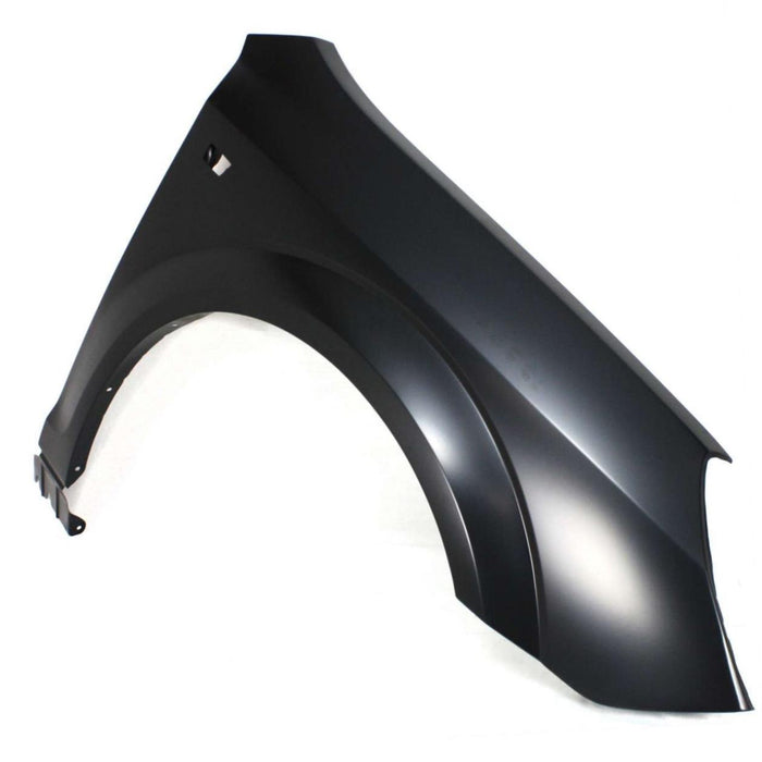 CarPartsDepot 371-401021-02 Passenger Side Fender Primed Steel W/LAMP Hole Right