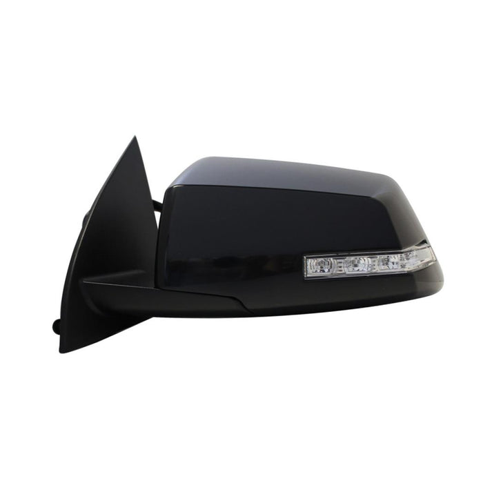 Dorman 955-1887 Driver Side Power Door Mirror - Heated/Folding with Signal and Memory for Select GMC/Saturn Models, Black