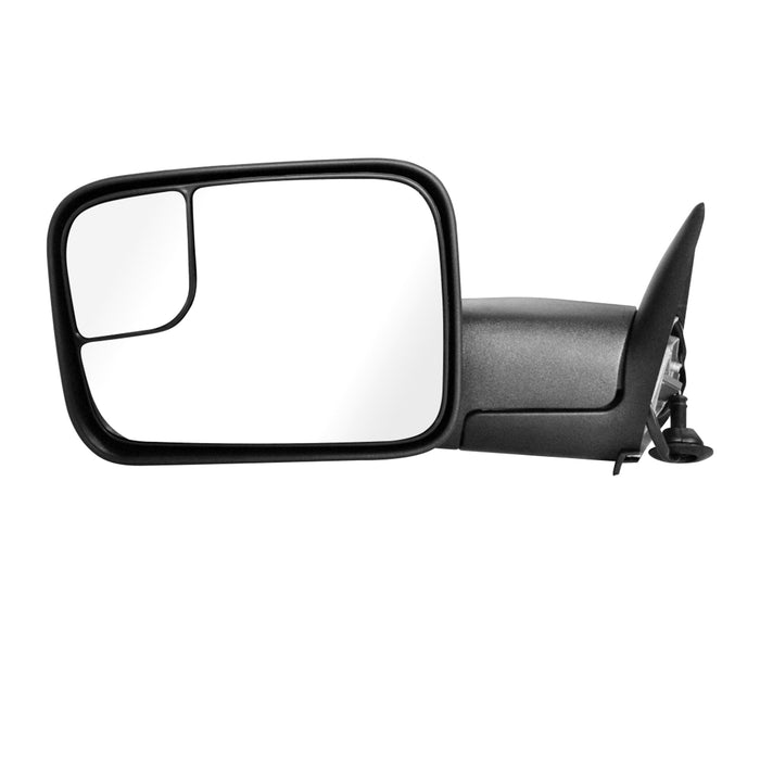 Perfit Zone Compatible TOWING MIRROR Replacement Fit For 1994-1997 RAM PAIR POWERED,Without SIGNAL,BLACK Power