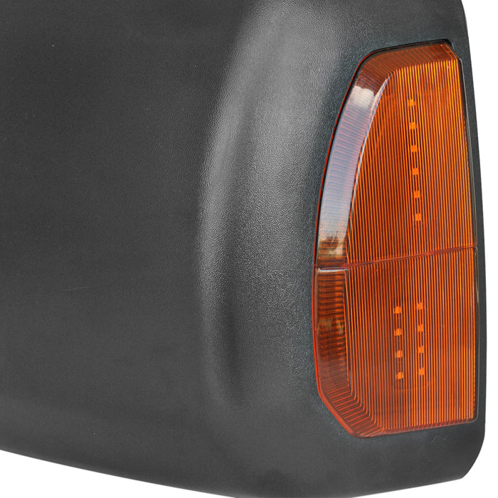 Perfit Zone Towing Mirrors Replacement Fit for 2007-2017 TUNDRA, SEQUOIA, POWER HEATED,W/AMBER SIGNAL,BLACK (PAIR SET)