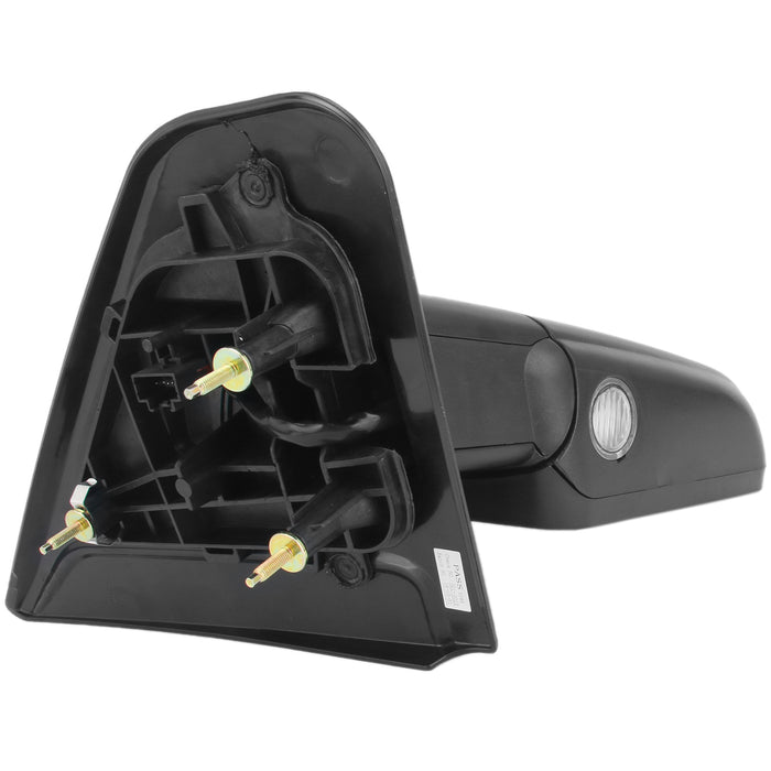 Perfit Zone Towing Mirrors Replacement Fit for 2007-2014 F150, POWER HEATED, W/AMBER SIGNAL,BLACK,LEFT