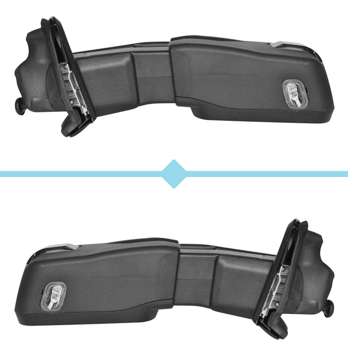 Perfit Zone Towing Mirrors Replacement Pair Set Fit For F-150 Pickup Truck 2015-2017