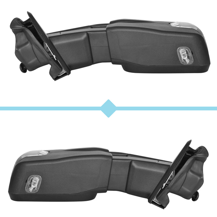 Perfit Zone TOWING MIRROR Replacement Pair Fit For F150 2015, 2016, 2017, 2018