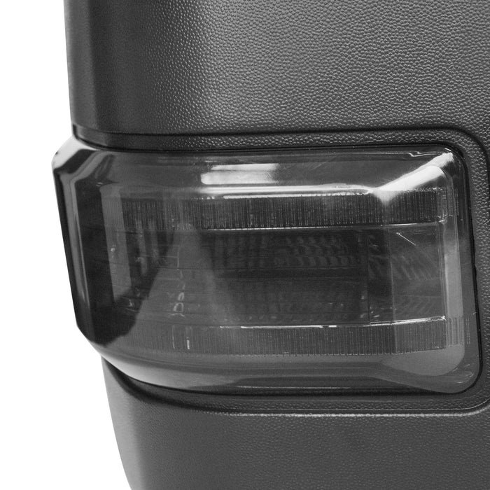 Perfit Zone Towing Mirrors Power Heated with Smoke Signal for F250 99-06