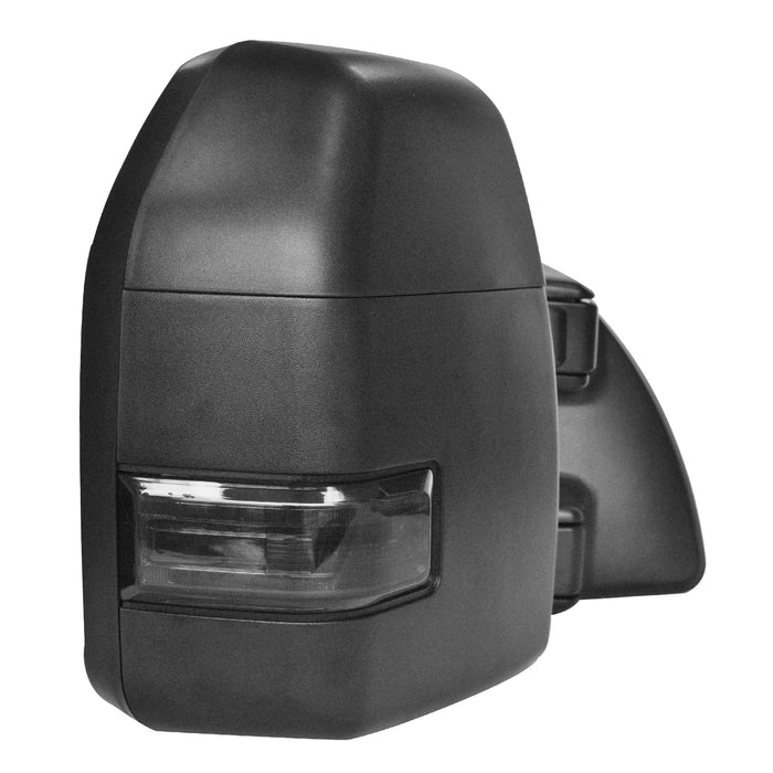 Perfit Zone Towing Mirrors Power Heated with Smoke Signal for F250 99-06