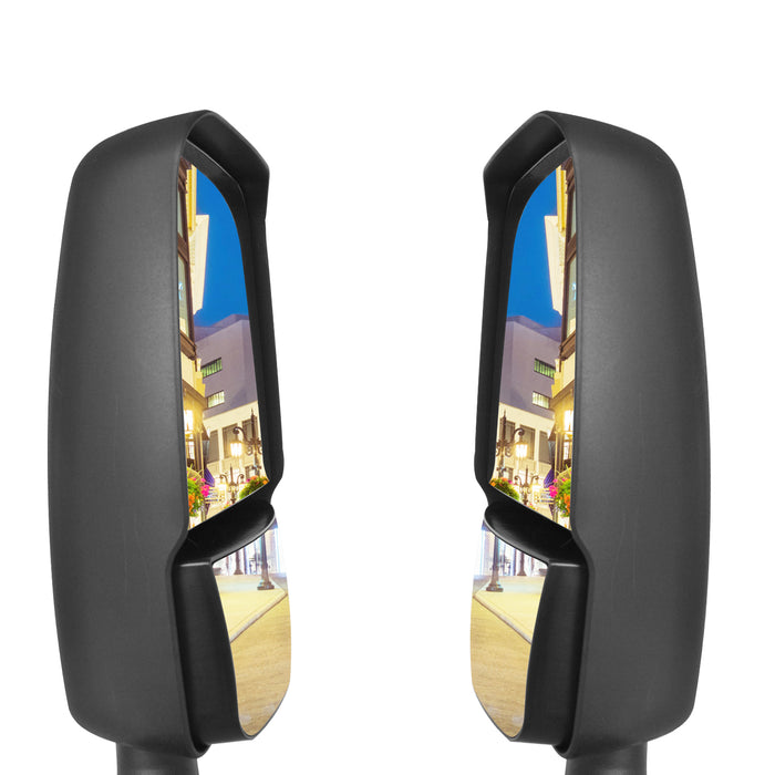 PERFIT ZONE TOWING MIRRORS PAIR SET FIT FOR EXPRESS 1500 2500 3500 SAVANA 1500 2500 3500 2003-2017