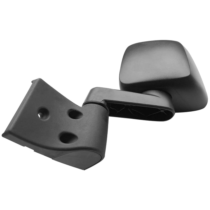 Perfit Zone Towing Mirrors Replacement Compatible with Jeep Wrangler 2003-2006 Manual Black(Left Driver Set)