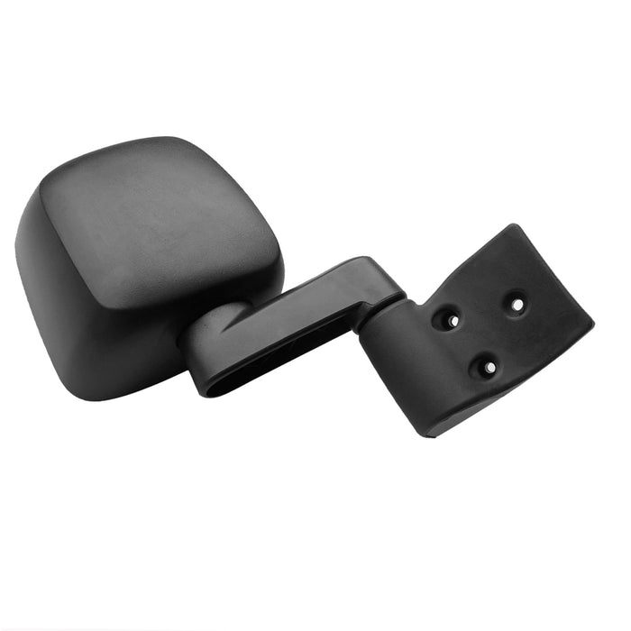 Perfit Zone Towing Mirrors Replacement Compatible with Jeep Wrangler 2003-2006 Manual Black Right Passenger Side