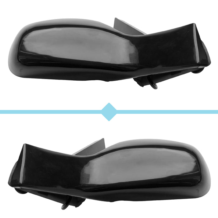 PZ Towing Mirror Replacement Compatible with Grand Prix 2004-2008 Power Black Right Passenger Side