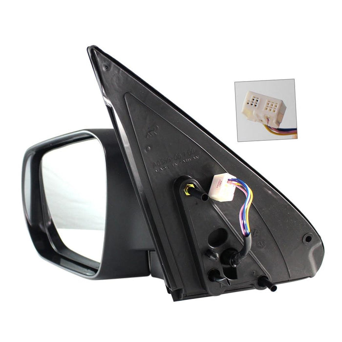 Front Left Driver Side Power Non Heated Manual Folding With Signal Lamp Smooth Side View Door Mirror Compatible With SUZUKI Grand Vitara 2WD Fits SZ1320118 8470278K10ZJ3