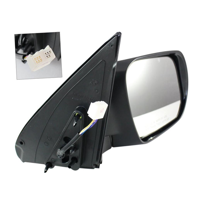 Front Right Passenger Side Power Non Heated Manual Folding With Signal Lamp Smooth Side View Door Mirror Compatible With SUZUKI Grand Vitara 2WD Fits SZ1321118 8470178K10ZJ3